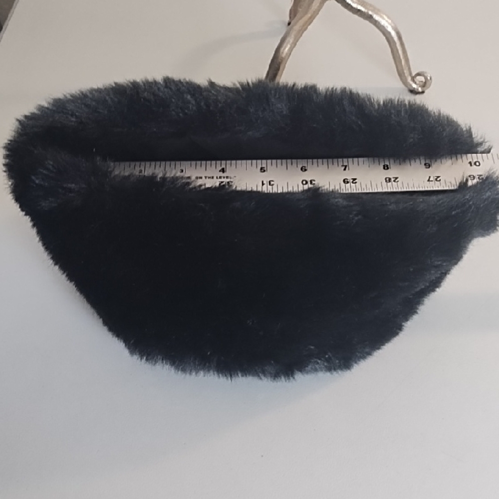 Apt. 9 Black Faux Fur Hat NWT - Picture 4 of 13